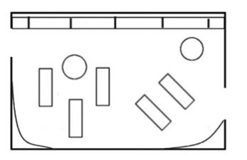 Layout Misto de Gôndolas