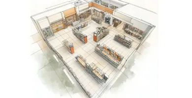 Layout ideal para loja de materiais de construção: como organizar e vender mais