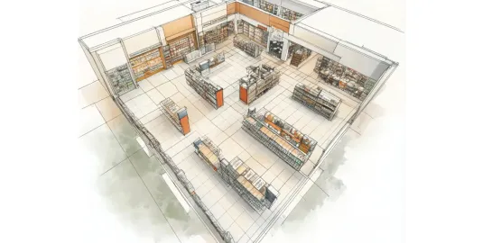 Layout ideal para loja de materiais de construção: como organizar e vender mais