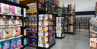 Como montar um pet shop: guia de layout e gôndolas