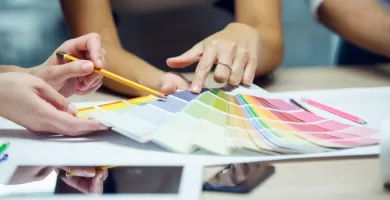 A importância das cores no projeto comercial