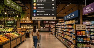 Wayfinding em lojas: orientação espacial que vende