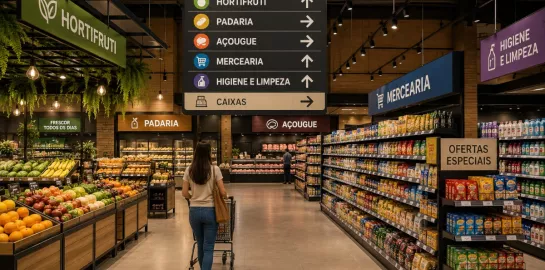 Wayfinding em lojas: orientação espacial que vende