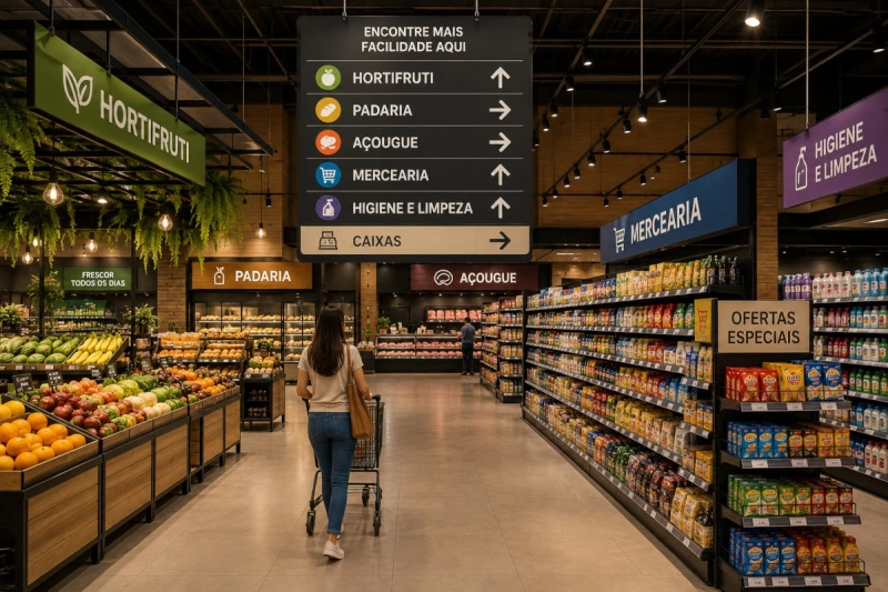 Wayfinding em lojas: orientação espacial que vende