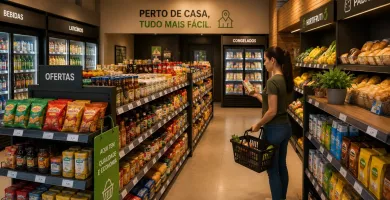 Gôndolas para varejo de proximidade: como escolher