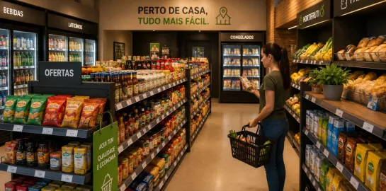 Gôndolas para varejo de proximidade: como escolher